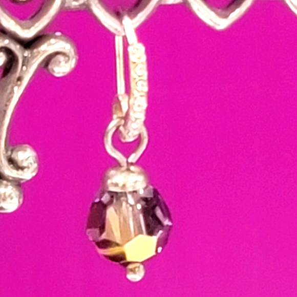 BRIGHTON RETIRED CANNES SMOKEY BOREALIS CRYSTALS NWT - Picture 4 of 5